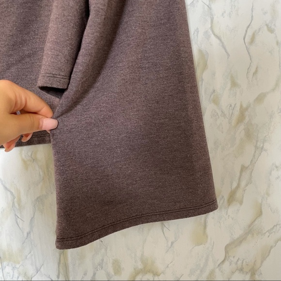 Lululemon L/XL show your depth long sleeve heather antique bark purple pullover - Picture 5 of 7